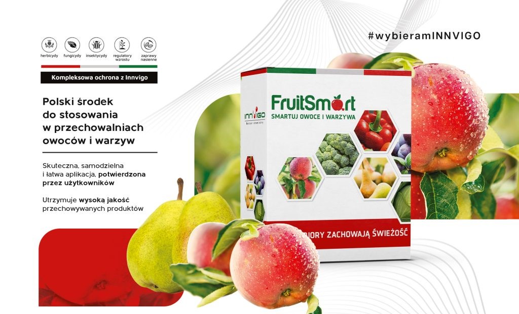Fruitsmart 1MCP przechowalnictwo owoców i warzyw