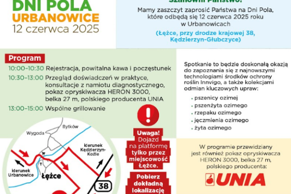 Zapraszamy na Dni Pola