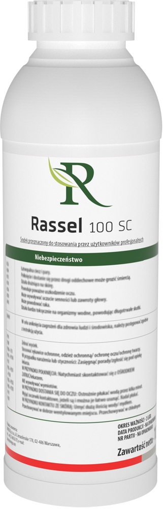 Rassel - zwalczanie chwastów w zbożach ozimych wiosną. Oprysk na pszenicę.