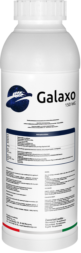 Herbicyd Galaxo - zwalczanie chwastów w zbożach ozimych wiosną. Oprysk na pszenicę.