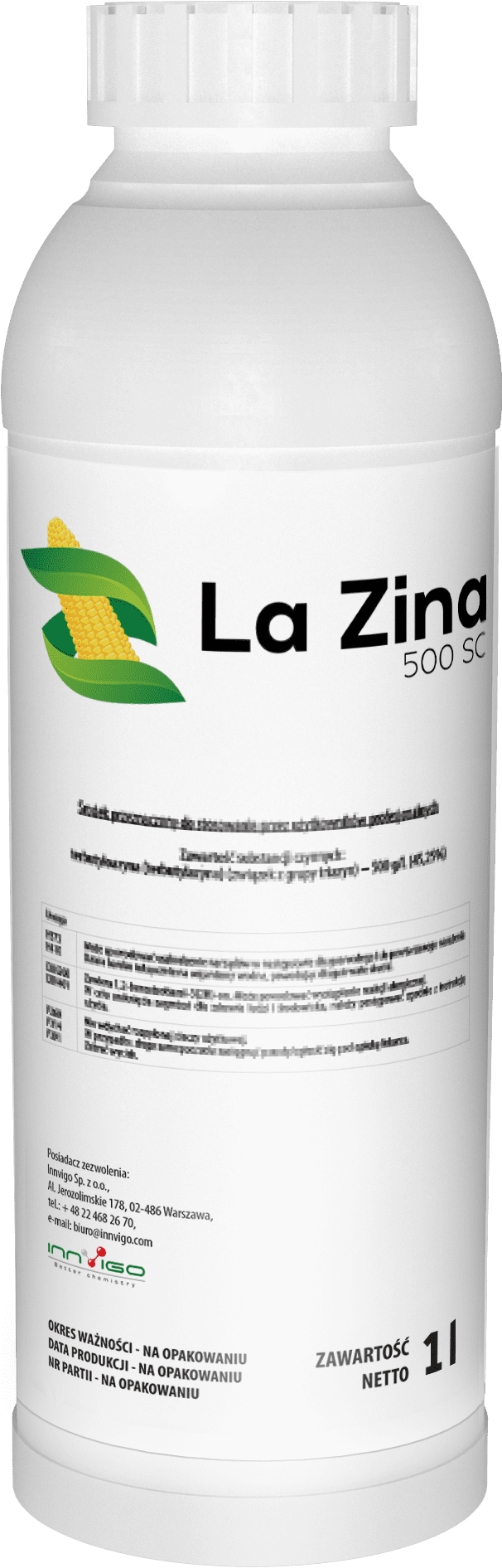 Herbicyd do kukurydzy LaZina 500 SC - oprysk na chwasty