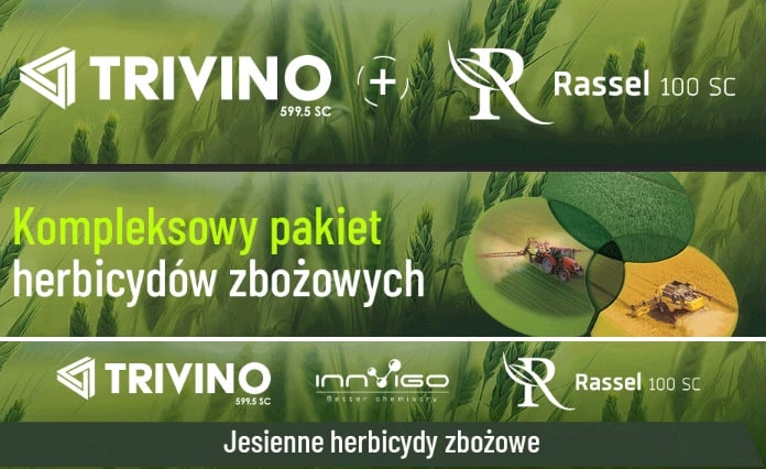Jesienne herbicydy zbożowe Trivino i Rassel
